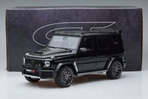 Mercedes G63 Brabus 700 Widestar W463 Nero Perla GT Spirit 1:18 KJ040 Resina — immagine 6 di 6