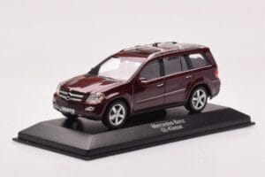 Mercedes GL X164 Cornaline Rosso Minichamps 1:43 B66962226 Pressofusione — immagine 2 di 4