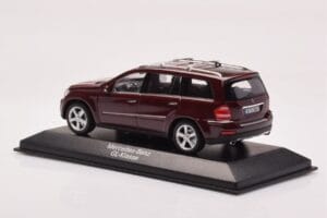 Mercedes GL X164 Cornaline Rosso Minichamps 1:43 B66962226 Pressofusione — immagine 3 di 4