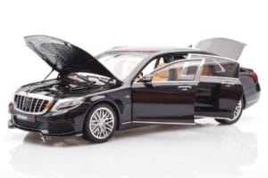 Mercedes Maybach S-Class W222 Brabus 900 Obsidian Nero Almost Real 1:18 860102 Pressofusione — immagine 2 di 8