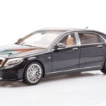Mercedes Maybach S-Class W222 Brabus 900 Obsidian Nero Almost Real 1:18