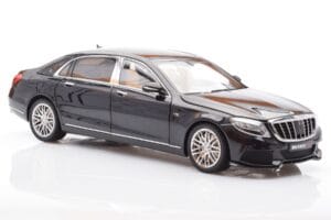 Mercedes Maybach S-Class W222 Brabus 900 Obsidian Nero Almost Real 1:18 860102 Pressofusione — immagine 6 di 8