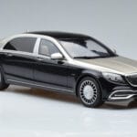 Mercedes Maybach S600 W222 Nero Argento GT Spirit 1:18 GT237 Resina - image 4 of 6
