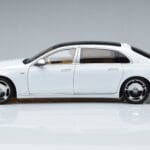 Mercedes Maybach S600 W222 V12 Biturbo Diamond Bianco Almost Real 1:18 - image 4 of 11