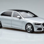 Mercedes Maybach S600 W222 V12 Biturbo Hightech Argento Almost Real 1:18 - image 6 of 12