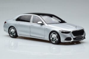 Mercedes Maybach S600 W222 V12 Biturbo Hightech Argento Almost Real 1:18 820118 Pressofusione — immagine 6 di 12