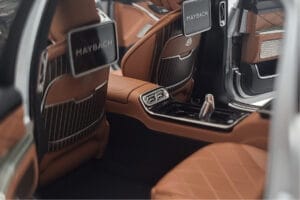 Mercedes Maybach S600 W222 V12 Biturbo Hightech Argento Almost Real 1:18 820118 Pressofusione — immagine 9 di 12