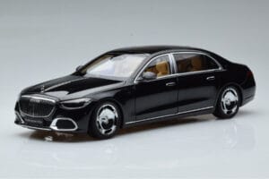Mercedes Maybach S600 W222 V12 Biturbo Obsidian Nero Almost Real 1:18 820115