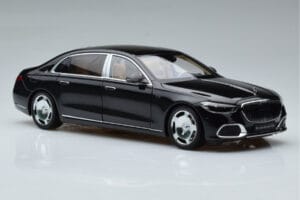Mercedes Maybach S600 W222 V12 Biturbo Obsidian Nero Almost Real 1:18 820115 Pressofusione — immagine 6 di 11