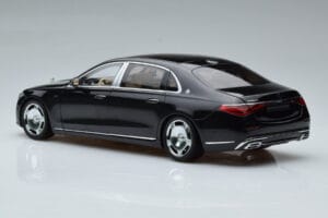 Mercedes Maybach S600 W222 V12 Biturbo Obsidian Nero Almost Real 1:18 820115 Pressofusione — immagine 7 di 11