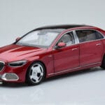Mercedes Maybach S600 W222 V12 Biturbo Patagonia Rosso Almost Real 1:18