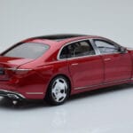 Mercedes Maybach S600 W222 V12 Biturbo Patagonia Rosso Almost Real 1:18 - image 3 of 10
