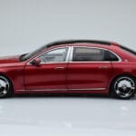Mercedes Maybach S600 W222 V12 Biturbo Patagonia Rosso Almost Real 1:18 - image 4 of 10