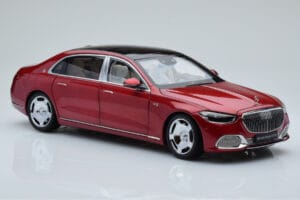 Mercedes Maybach S600 W222 V12 Biturbo Patagonia Rosso Almost Real 1:18 820119 Pressofusione — immagine 6 di 10