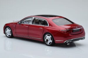 Mercedes Maybach S600 W222 V12 Biturbo Patagonia Rosso Almost Real 1:18 820119 Pressofusione — immagine 7 di 10