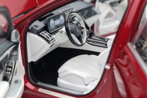 Mercedes Maybach S600 W222 V12 Biturbo Patagonia Rosso Almost Real 1:18 820119 Pressofusione — immagine 8 di 10