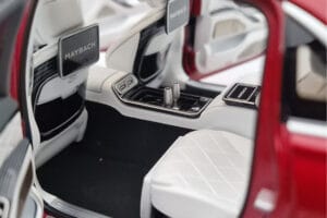 Mercedes Maybach S600 W222 V12 Biturbo Patagonia Rosso Almost Real 1:18 820119 Pressofusione — immagine 9 di 10