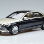 Mercedes Maybach S650 X222 Blu Argento Norev 1:18 B66960615 Pressofusione