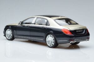 Mercedes Maybach S650 X222 Blu Argento Norev 1:18 B66960615 Pressofusione — immagine 6 di 7