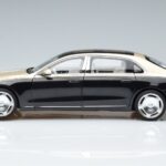 Mercedes Maybach S680 X223 Oro Nero Metallic Norev 1:18 183917 Pressofusione - image 4 of 7