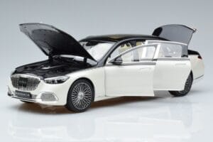 Mercedes Maybach S680 X223 Bianco Norev 1:18 B66961424 Pressofusione — immagine 2 di 7