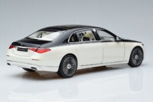 Mercedes Maybach S680 X223 Bianco Norev 1:18 B66961424 Pressofusione — immagine 3 di 7