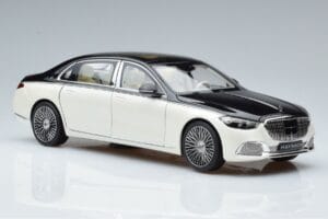 Mercedes Maybach S680 X223 Bianco Norev 1:18 B66961424 Pressofusione — immagine 5 di 7