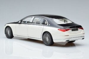 Mercedes Maybach S680 X223 Bianco Norev 1:18 B66961424 Pressofusione — immagine 6 di 7