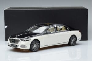 Mercedes Maybach S680 X223 Bianco Norev 1:18 B66961424 Pressofusione — immagine 7 di 7