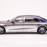 Mercedes Maybach S680 W223 Nautical Blu Cirrus Argento Almost Real 1:18 - image 4 of 8