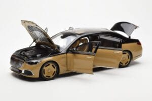 Mercedes Maybach S680 W223 Obsidian Nero Sand Almost Real 1:18 820124 Pressofusione — immagine 2 di 7