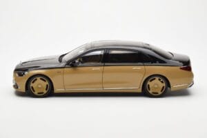 Mercedes Maybach S680 W223 Obsidian Nero Sand Almost Real 1:18 820124 Pressofusione — immagine 4 di 7