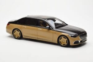 Mercedes Maybach S680 W223 Obsidian Nero Sand Almost Real 1:18 820124 Pressofusione — immagine 5 di 7