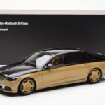 Mercedes Maybach S680 W223 Obsidian Nero Sand Almost Real 1:18 - image 7 of 7