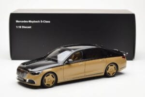 Mercedes Maybach S680 W223 Obsidian Nero Sand Almost Real 1:18 820124 Pressofusione — immagine 7 di 7