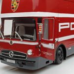 Mercedes O317 Porsche Transporter Rosso CMR 1:18 - image 4 of 12