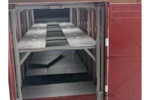 Mercedes O317 Porsche Transporter Rosso CMR 1:18 CMR149 Pressofusione — immagine 5 di 12
