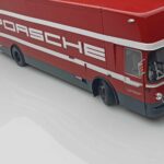 Mercedes O317 Porsche Transporter Rosso CMR 1:18 - image 9 of 12