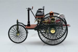 Mercedes Patent Motorwagen Verde Norev 1:18 183701 Pressofusione — immagine 3 di 6