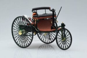 Mercedes Patent Motorwagen Verde Norev 1:18 183701 Pressofusione — immagine 4 di 6