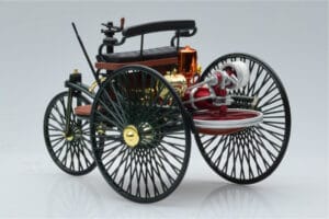 Mercedes Patent Motorwagen Verde Norev 1:18 183701 Pressofusione — immagine 5 di 6