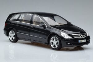 Mercedes R-Class W251 Obsidian Nero Minichamps 1:18 B66962325 Pressofusione — immagine 5 di 7