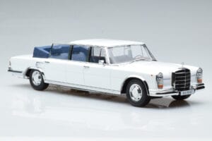 Mercedes 600 Pullman W100 Landaulet Bianco KK-Scale 1:18 KKDC181184 Pressofusione — immagine 4 di 6