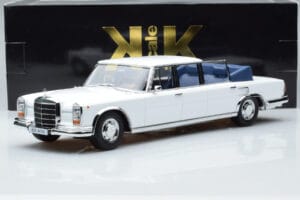 Mercedes 600 Pullman W100 Landaulet Bianco KK-Scale 1:18 KKDC181184 Pressofusione — immagine 6 di 6