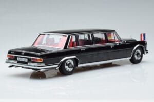 Mercedes 600 Pullman W100 W. Brandt G. Pompidou KK-Scale 1:18 KKDC181134 Pressofusione — immagine 2 di 6