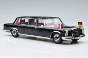 Mercedes 600 Pullman W100 W. Brandt G. Pompidou KK-Scale 1:18 KKDC181134 Pressofusione — immagine 4 di 6
