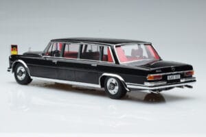 Mercedes 600 Pullman W100 W. Brandt G. Pompidou KK-Scale 1:18 KKDC181134 Pressofusione — immagine 5 di 6