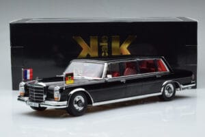 Mercedes 600 Pullman W100 W. Brandt G. Pompidou KK-Scale 1:18 KKDC181134 Pressofusione — immagine 6 di 6