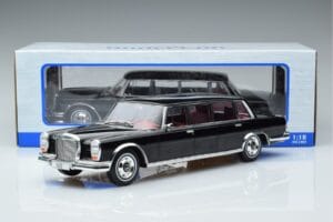 Mercedes 600 LWB Pullman W100 Nero MCG 1:18 MCG18187 Pressofusione — immagine 6 di 6