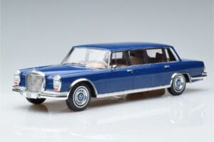 Mercedes S-Class 600 W100 LWB Pullman Blu Scuro MCG 1:18 MCG18189 Pressofusione